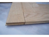 37,80 m² massief eiken visgraatparket 16mm - afbeelding 5 van  8