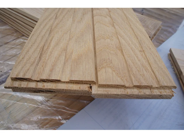 37,80 m² massief eiken visgraatparket 16mm - afbeelding 3 van  13