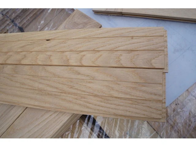 37,80 m² massief eiken visgraatparket 16mm - afbeelding 4 van  13