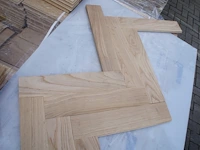 37,80 m² massief eiken visgraatparket 16mm - afbeelding 5 van  13