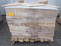 37,80 m² massief eiken visgraatparket 16mm - afbeelding 1 van  13