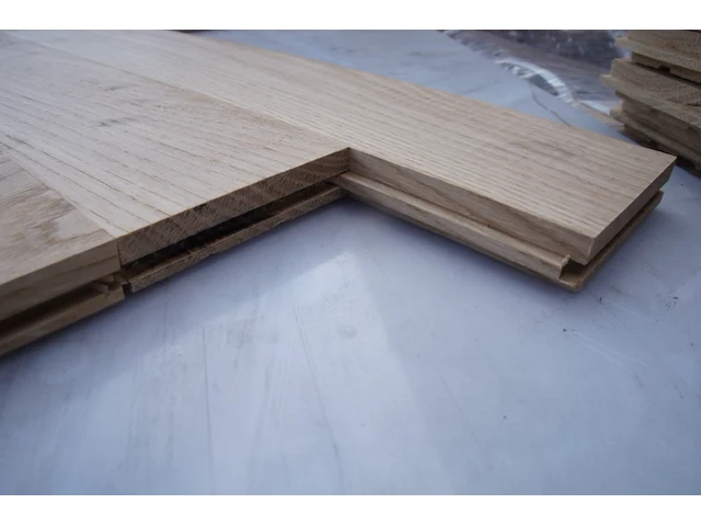 37,80 m² massief eiken visgraatparket 16mm - afbeelding 9 van  13