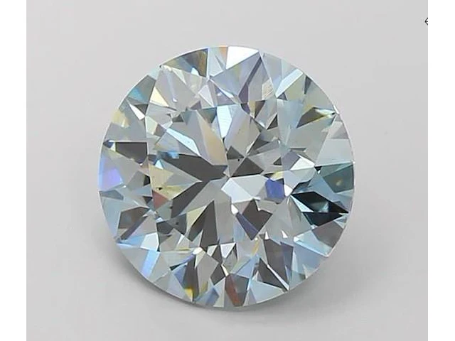 3.78ct fancy intense blue vs2 with igi certificate - afbeelding 1 van  4
