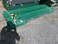 38 harde schuttingpanelen met palen - afbeelding 2 van  9