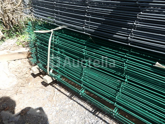 38 harde schuttingpanelen met palen - afbeelding 9 van  9