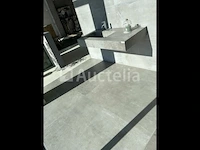3,84m² gerectificeerd grigio 80x80 materiaal, beton, vloer- en wandeffect, - afbeelding 1 van  1