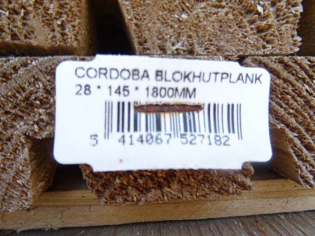 384x cordoba blokhutplank - afbeelding 4 van  5