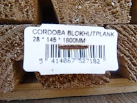 384x cordoba blokhutplank - afbeelding 4 van  5