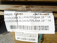 384x cordoba blokhutplank - afbeelding 5 van  5