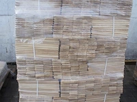 38,88 m² massief eiken visgraatparket 16mm - afbeelding 1 van  2