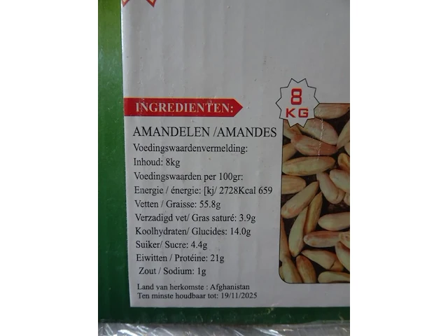 38x 8kg amandelen ansari - afbeelding 3 van  3