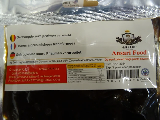 38x doos diverse fruit producten - afbeelding 8 van  13