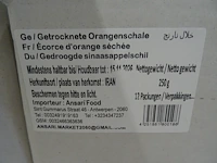 38x doos gedroogde sinaasappelschil ansari food - afbeelding 6 van  7