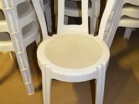 39 wit pvc stoelen (1140) - afbeelding 4 van  4