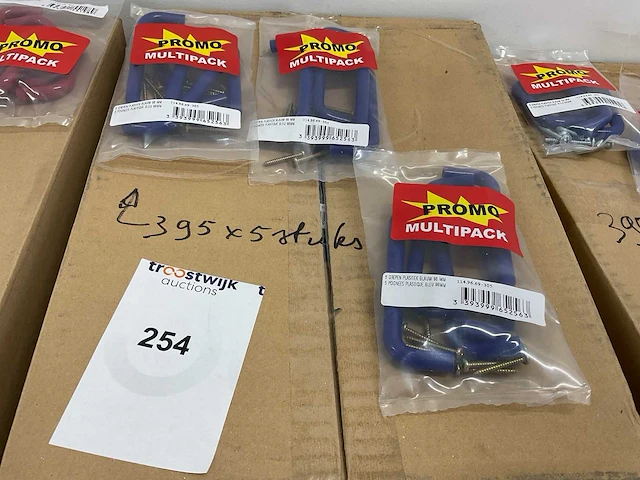 395 x 5 blauwe deurgrepen - afbeelding 1 van  4
