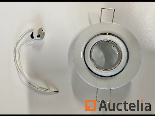 398 stuks s-light metalen inbouwspot 855071 gu4 35w wit - afbeelding 14 van  15