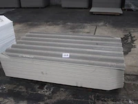 39x neptunus golfplaat 76 200x110 ba-haf wog345 (65 st/pal) (= 6 1/4 golven met 2 afgeschuinde hoeken t.b.v. ronddekken: enkel voor dekking van rechts naar links) - afbeelding 1 van  4