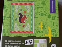 3d kaarten zelf maken eekhoorn - afbeelding 2 van  3