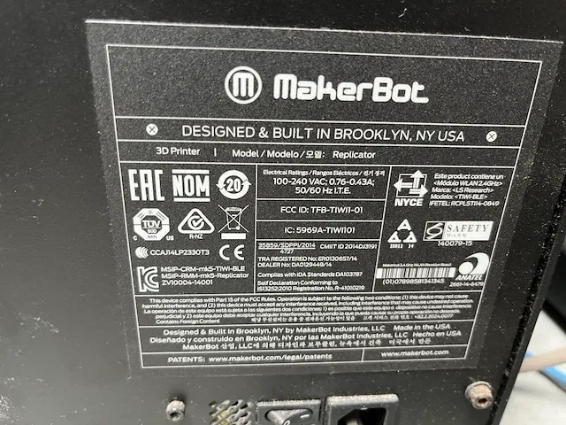 3d-printer makerbot - afbeelding 2 van  8