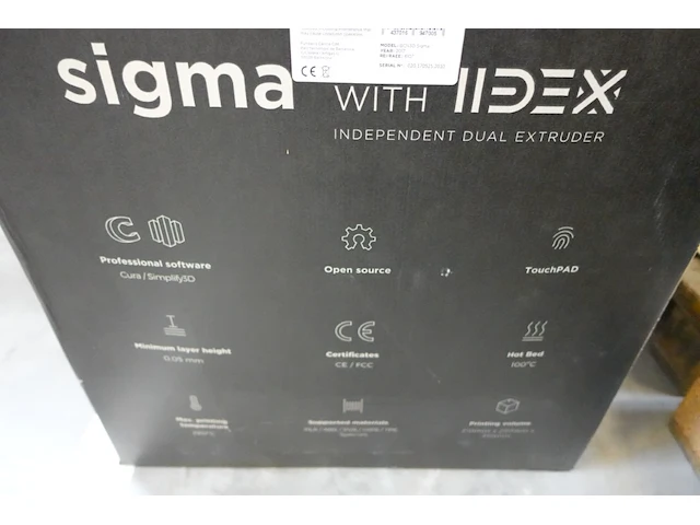 3d printer sigma - afbeelding 3 van  7