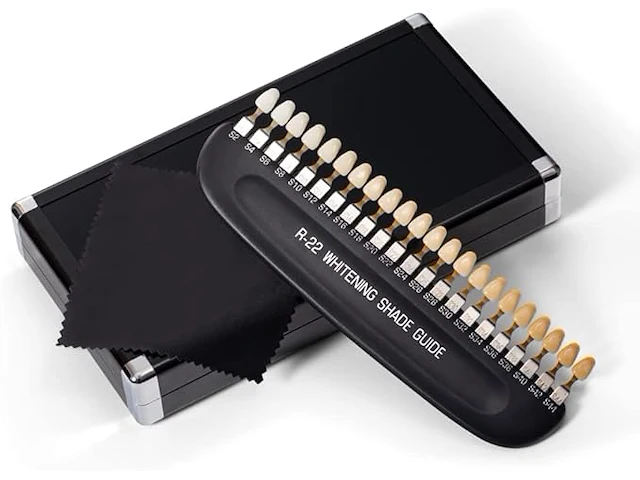 3d professionele r-22 kliniek salon tanden whitening schaduw gids - afbeelding 1 van  4