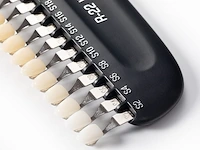 3d professionele r-22 kliniek salon tanden whitening schaduw gids - afbeelding 4 van  4