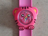 3d uurwerk leeuw roze - afbeelding 1 van  7