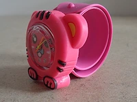 3d uurwerk leeuw roze - afbeelding 4 van  7