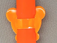 3d uurwerk met leeuw oranje - afbeelding 3 van  7