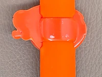 3d uurwerk slak oranje - afbeelding 3 van  7