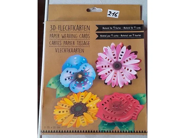 3d vlechtkaarten - afbeelding 1 van  3