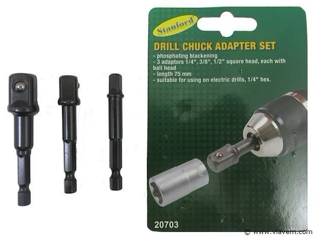 3delig adaptor set - afbeelding 1 van  1