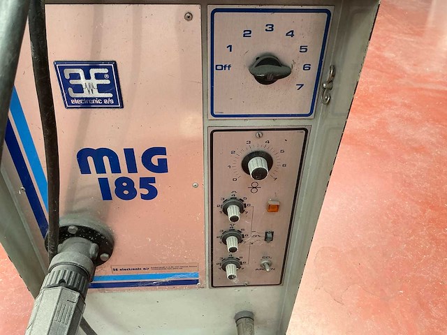 3e electronic mig 185 halfautomatisch lasapparaat - afbeelding 7 van  9