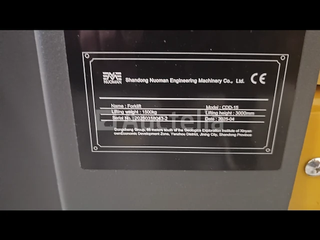 3m stapelaar hoog 1500kg - afbeelding 6 van  6