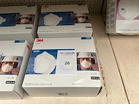 3m.ffp2.ademhalingsmasker met ventiel,40 stuks. - afbeelding 1 van  2