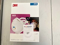 3m.ffp2.ademhalingsmaskers,circa 20stuks. - afbeelding 1 van  2
