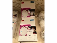 3m.ffp2.ademhalingsmaskers,circa 20stuks. - afbeelding 2 van  2