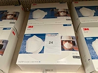 3m.ffp.ademhalingsmaskers met ventiel,40 stuks. - afbeelding 1 van  2