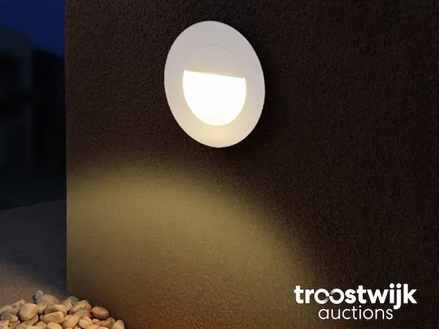 3w cob led waterdicht inbouw muur & trap verlichting zand wit - afbeelding 4 van  5