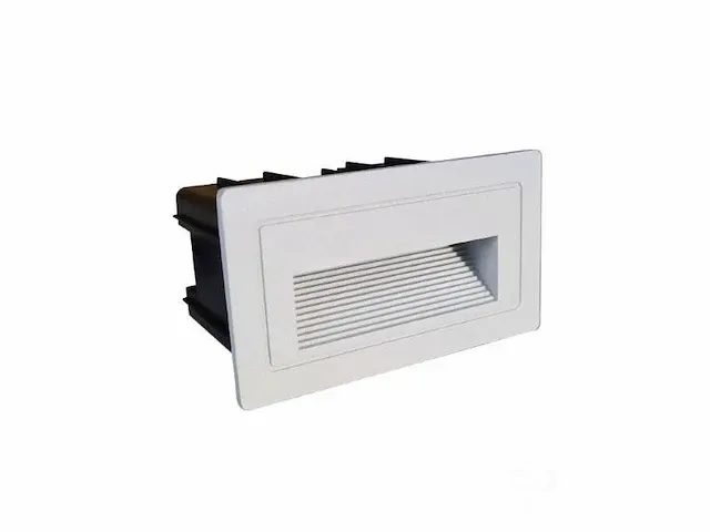 3w smd led waterdicht inbouw muur & trap verlichting zand wit - afbeelding 3 van  7