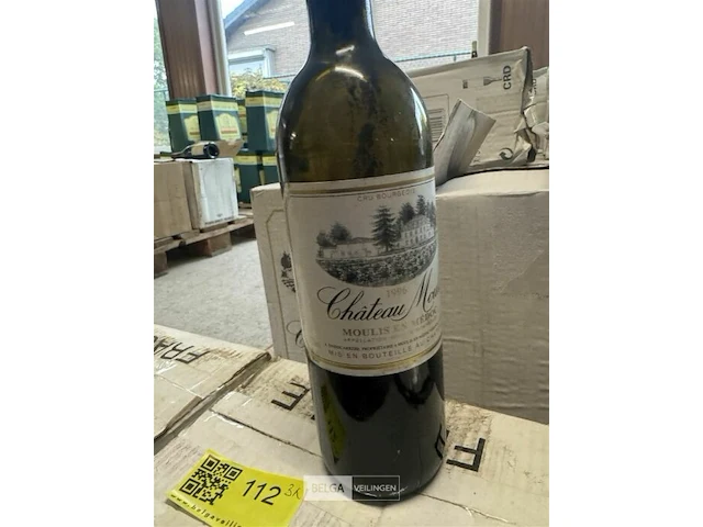 3x 1 doos chateau moulis 1996 - afbeelding 3 van  4