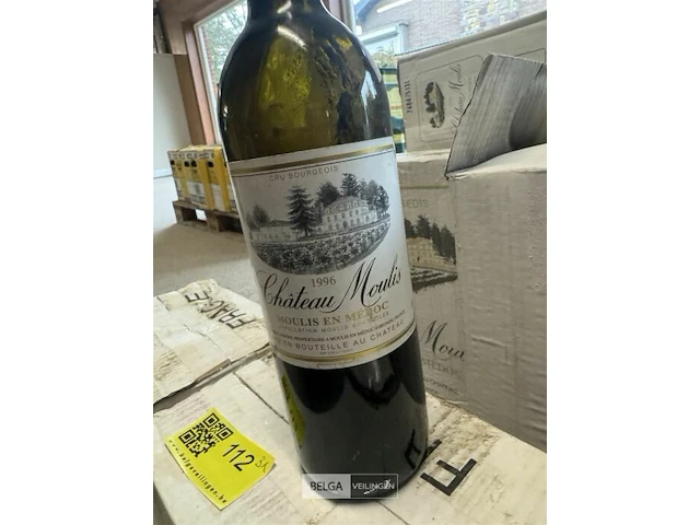 3x 1 doos chateau moulis 1996 - afbeelding 4 van  4