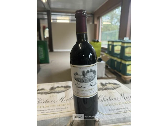 3x 1 doos chateau moulis 1996 - afbeelding 1 van  3