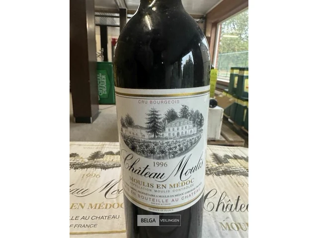 3x 1 doos chateau moulis 1996 - afbeelding 3 van  3