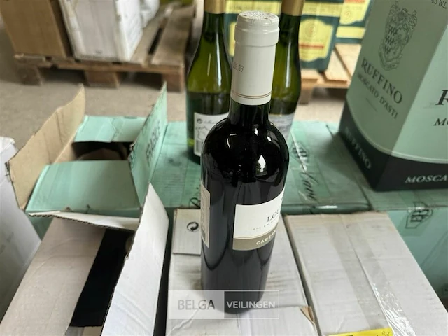 3x 1 doos louis fabre cabernet sauvignon 2008 - afbeelding 2 van  4