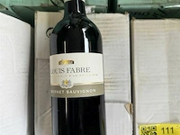 3x 1 doos louis fabre cabernet sauvignon 2008 - afbeelding 4 van  4