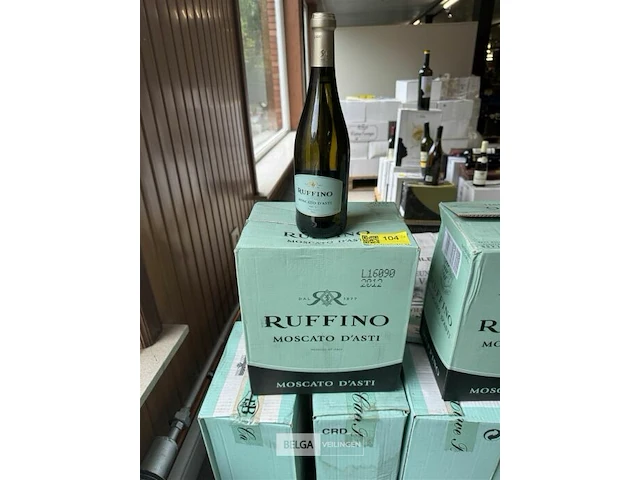 3x 1 doos ruffino moscato d'asti 2012 - afbeelding 1 van  4