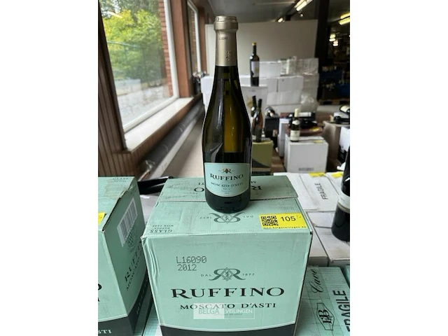 3x 1 doos ruffino moscato d'asti 2012 - afbeelding 1 van  4