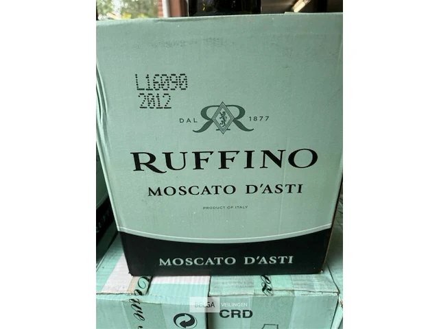 3x 1 doos ruffino moscato d'asti 2012 - afbeelding 2 van  4