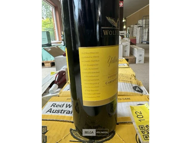 3x 1 doos wolf blass cabernet sauvignon 2010 - afbeelding 5 van  6